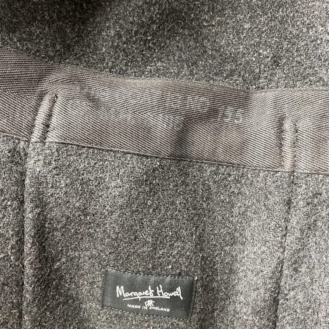 N305◯ 美品 マーガレットハウエル ダッフルコート ロング