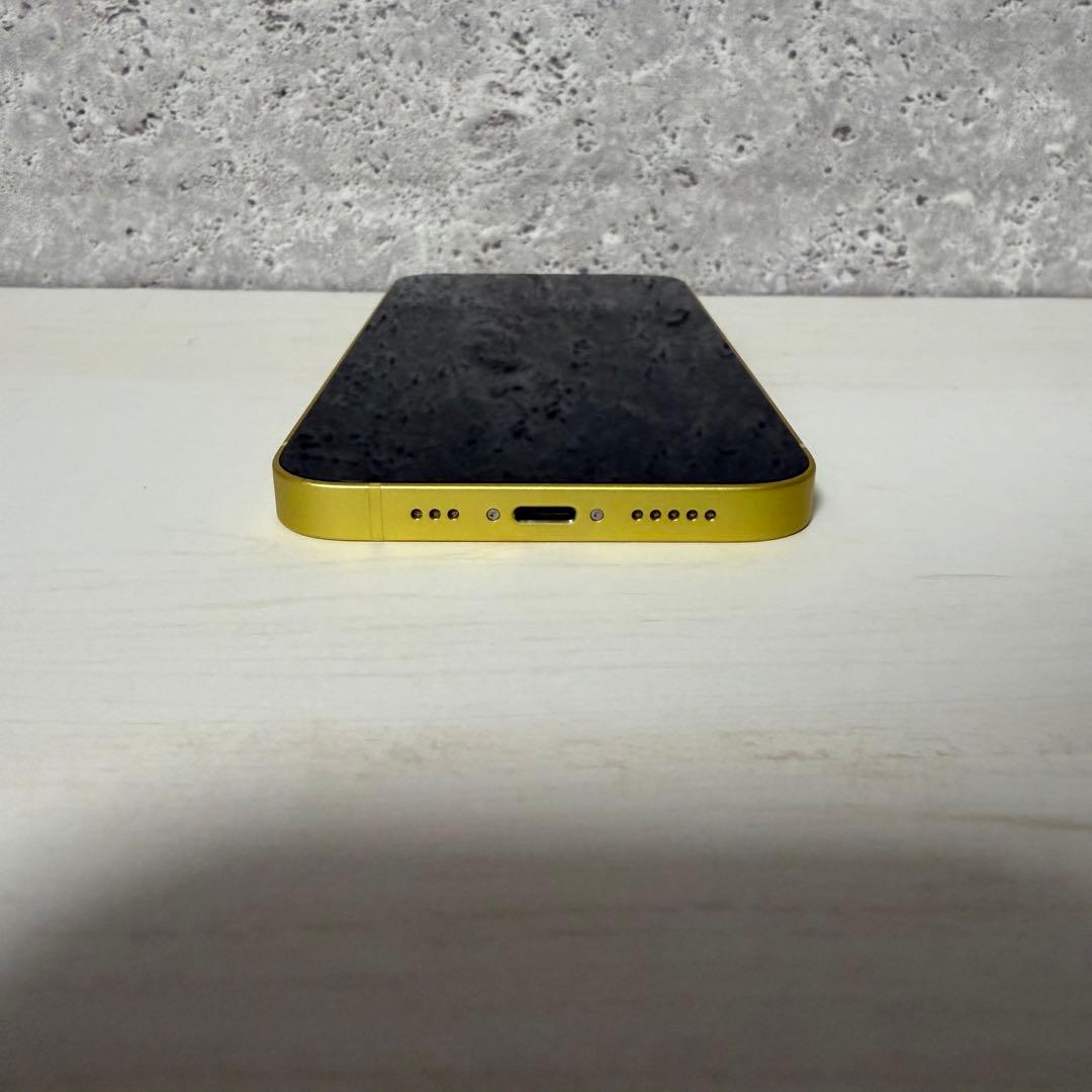 Apple iPhone14 イエロー　最大容量96% 128GB SIMフリー