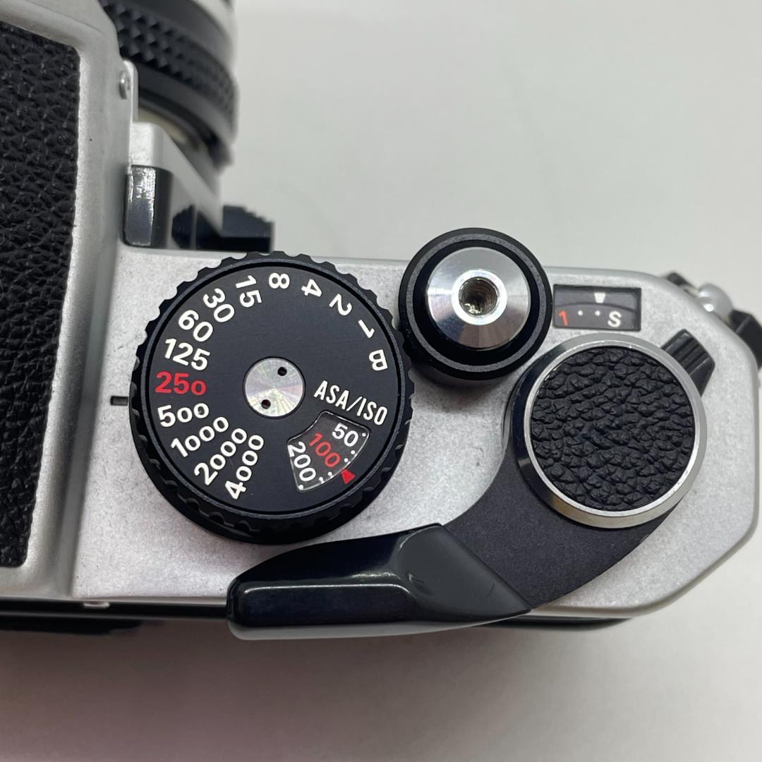 【動作未確認】Nikon NEW FM2 後期 外観美品 付属レンズ不良