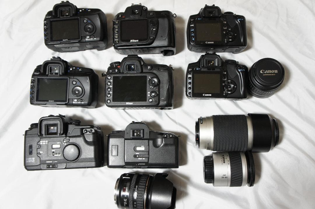 【ジャンク】一眼レフカメラ８台セット