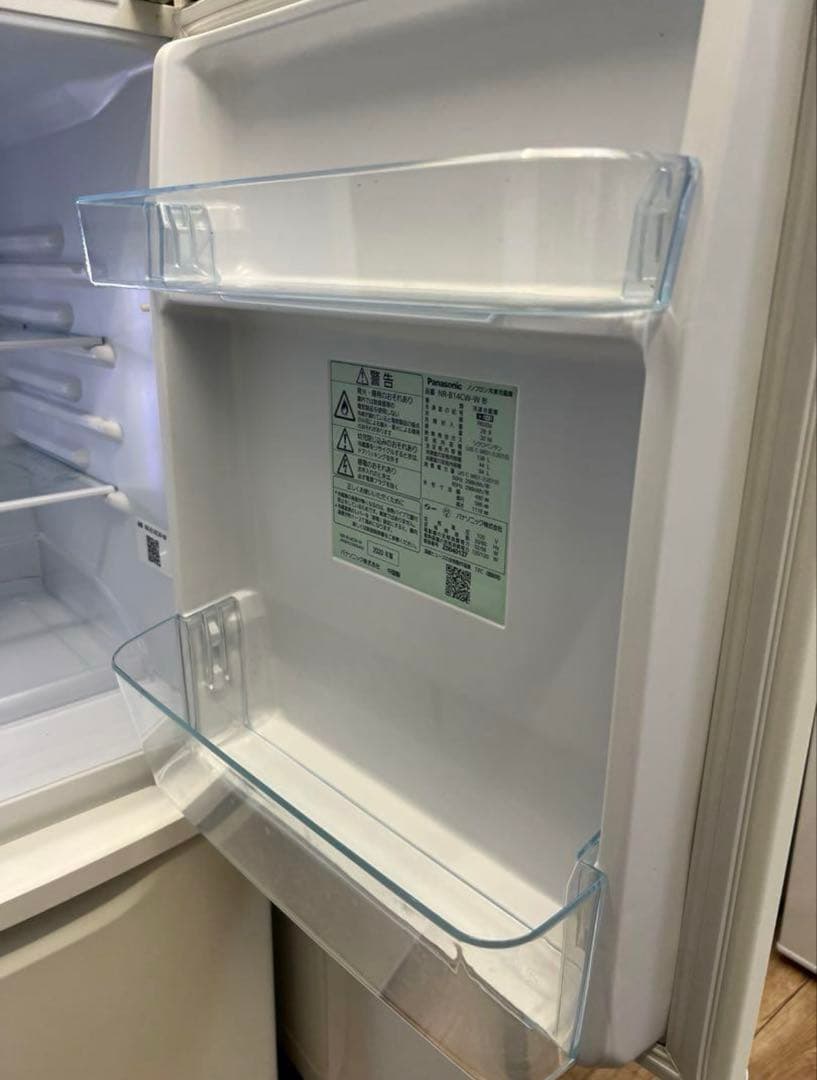 【土日のみ半額】Panasonic 冷蔵庫 ホワイト 右開き（2020年製）