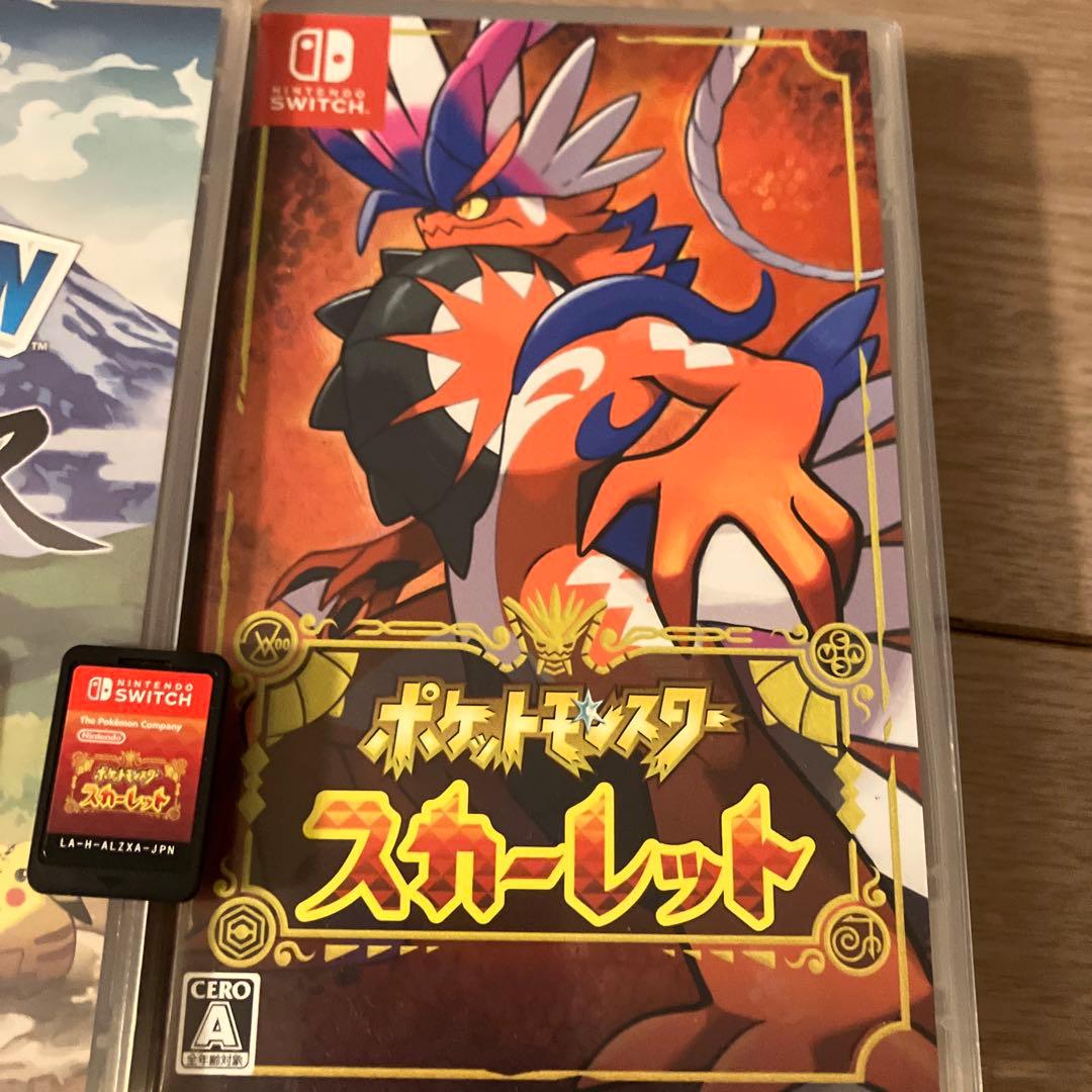 switch ポケモンza アルセウス スカーレット バイオレット シールド