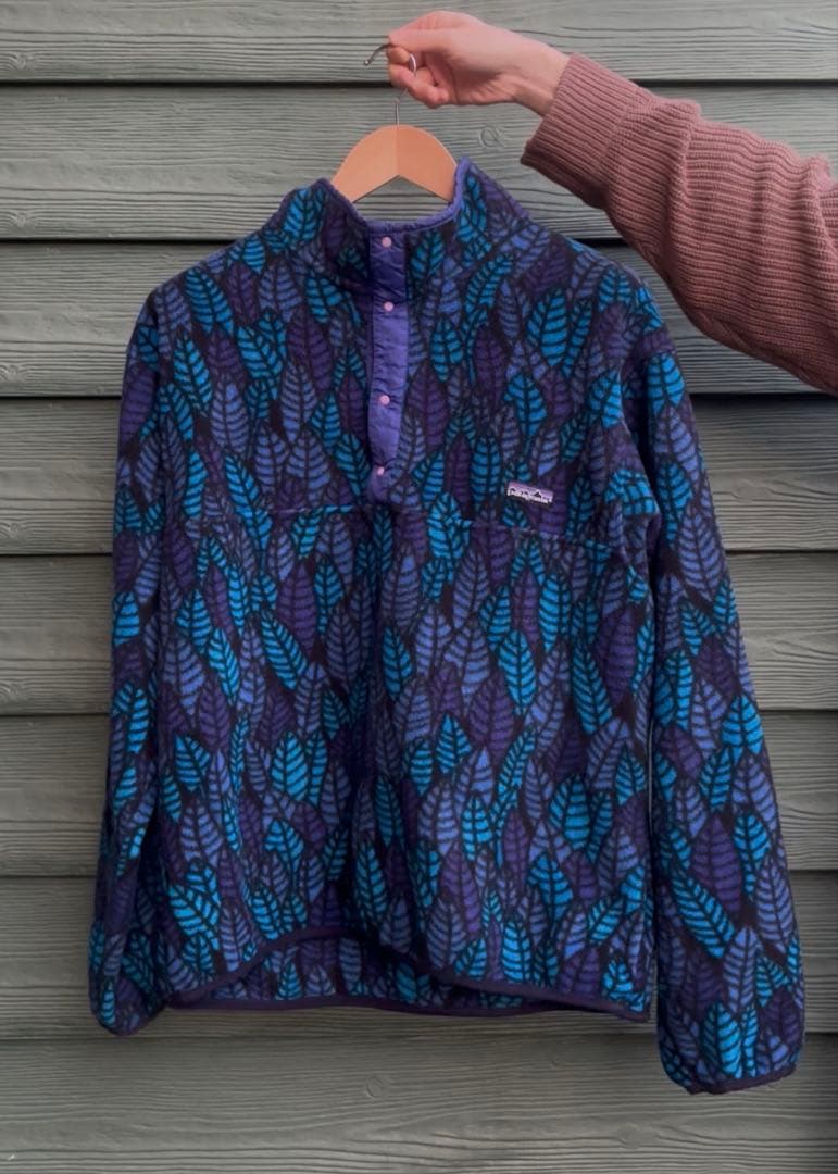 激レア 90s Patagonia スナップT パタゴニア リーフ柄 - メルカリ