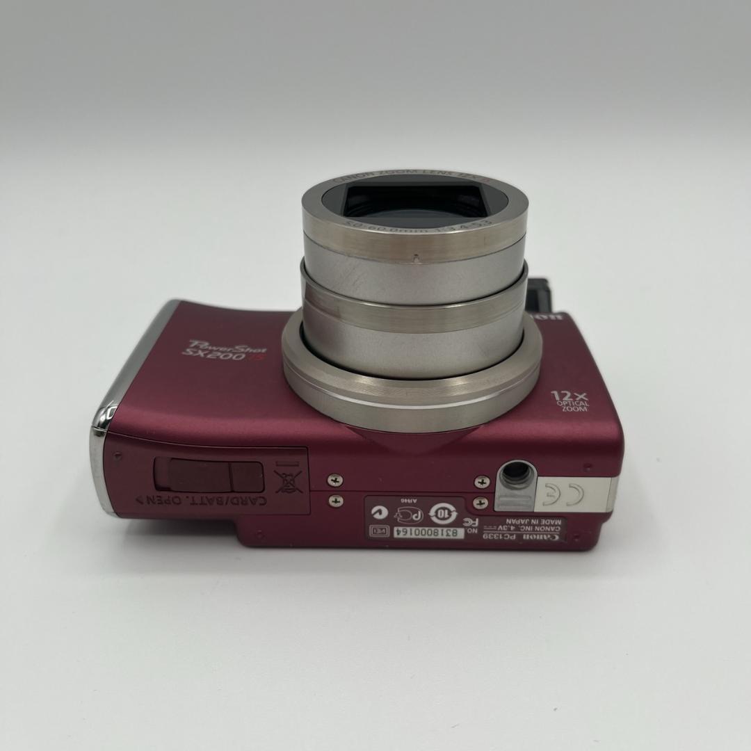 ✨極美品✨Canon Power Shot SX200 IS 赤　パワーショット