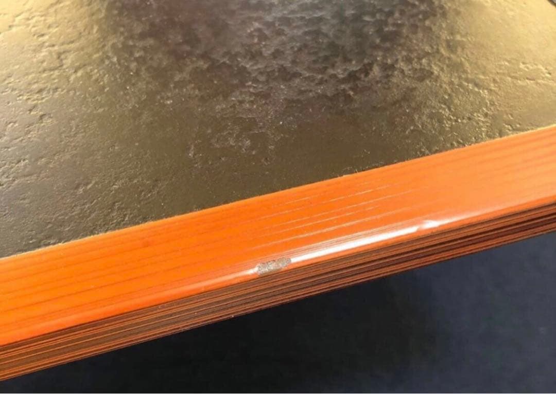 《レ》竹塗 五段重 重箱 替蓋付 木製漆器 木箱　251113え1