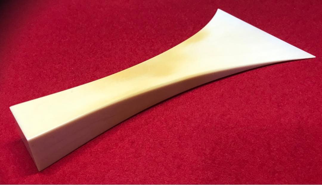 三味線撥56 天然素材白材/弦楽器/楽器