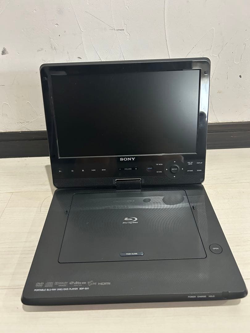 SONY BDP-SX1 ポータブル ブルーレイプレーヤー