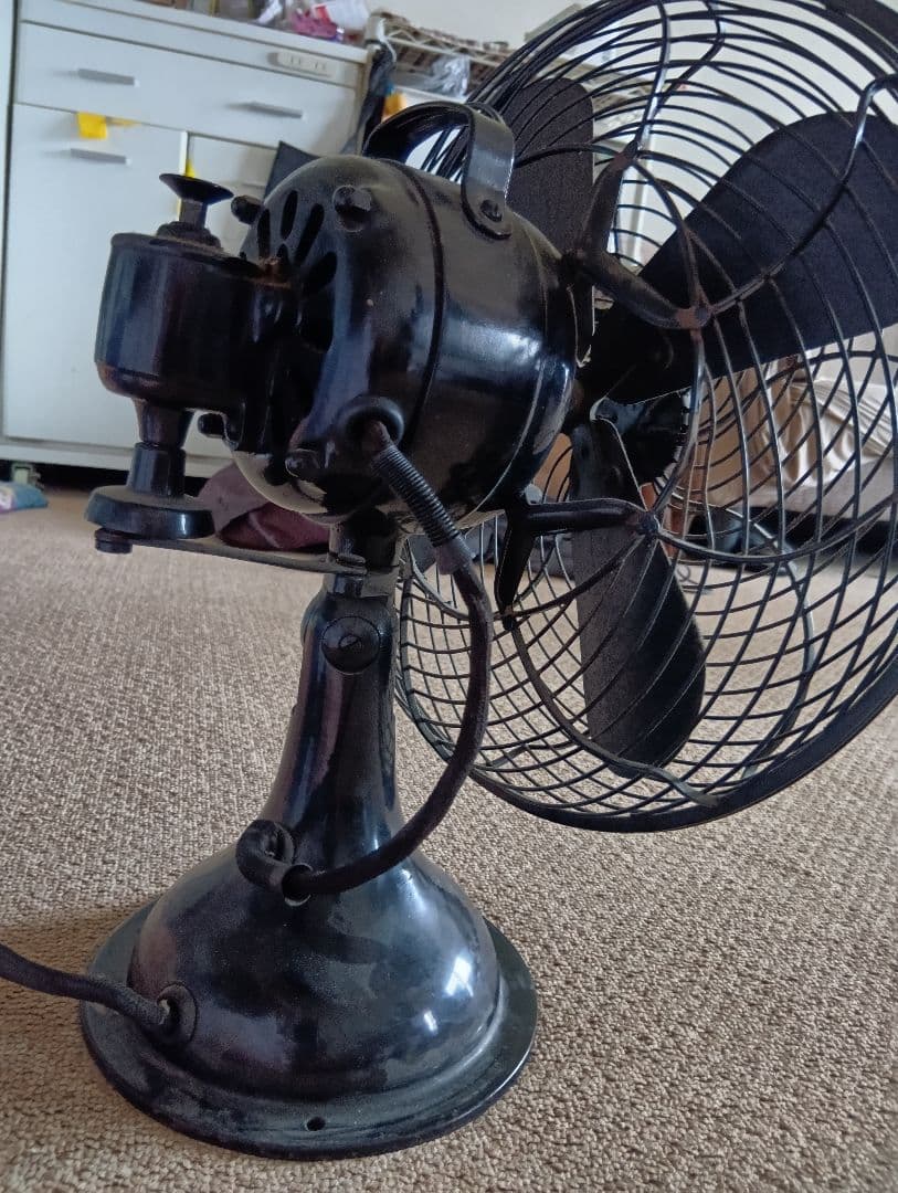 芝浦製作所 扇風機 4枚羽 昭和レトロ希少骨董品
