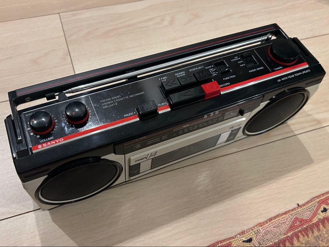 ラジオ・コンポ SANYO MR-U4TII TOWN U4