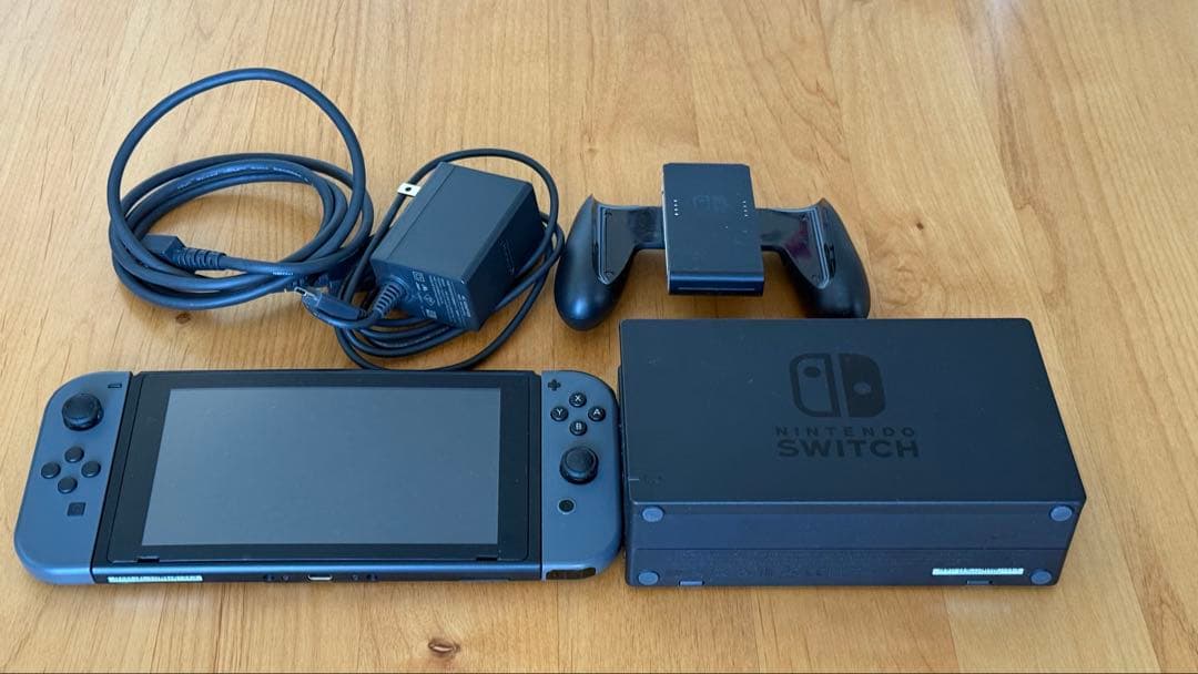 Nintendo Switch 本体 グレー 付属品付き Nintendo Switch 新品 任天堂 Joy-Con (L) (R) グレー/スイッチ本体