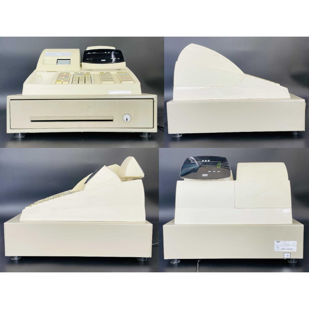 TEC 電子レジスター 背面液晶付 AR-250 店舗用品 【動作確認済み