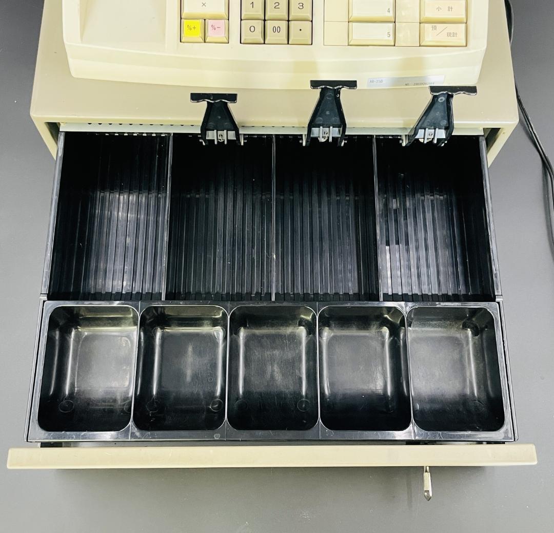 TEC 電子レジスター 背面液晶付 AR-250 店舗用品 【動作確認済み