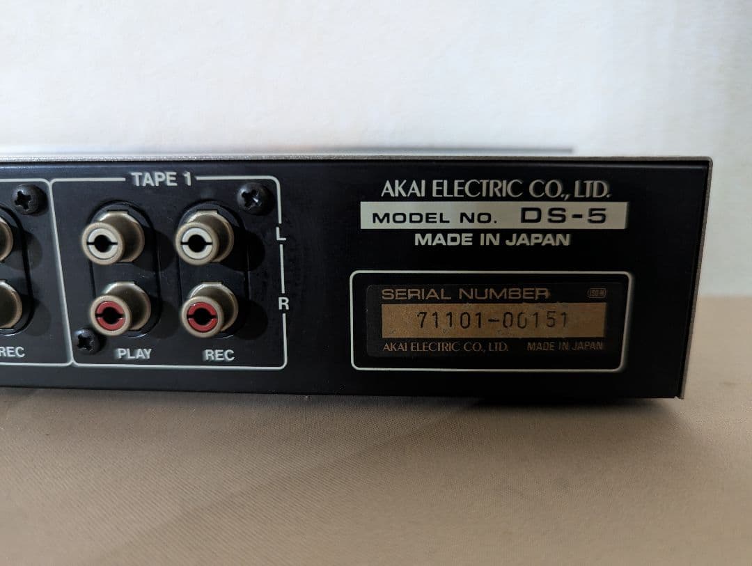 【現状品】AKAI アカイ DS-5 テープデッキセレクター