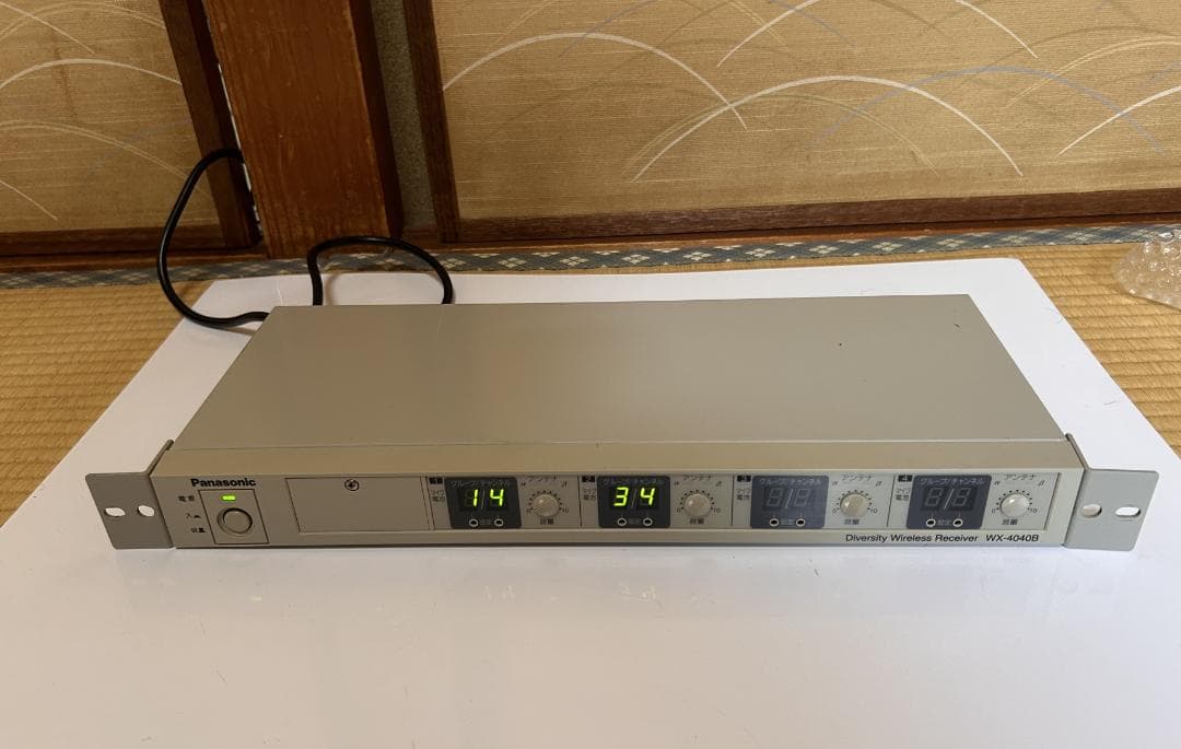 h*K様 Panasonic WX-4040B ワイヤレス受信機 現状 - メルカリ
