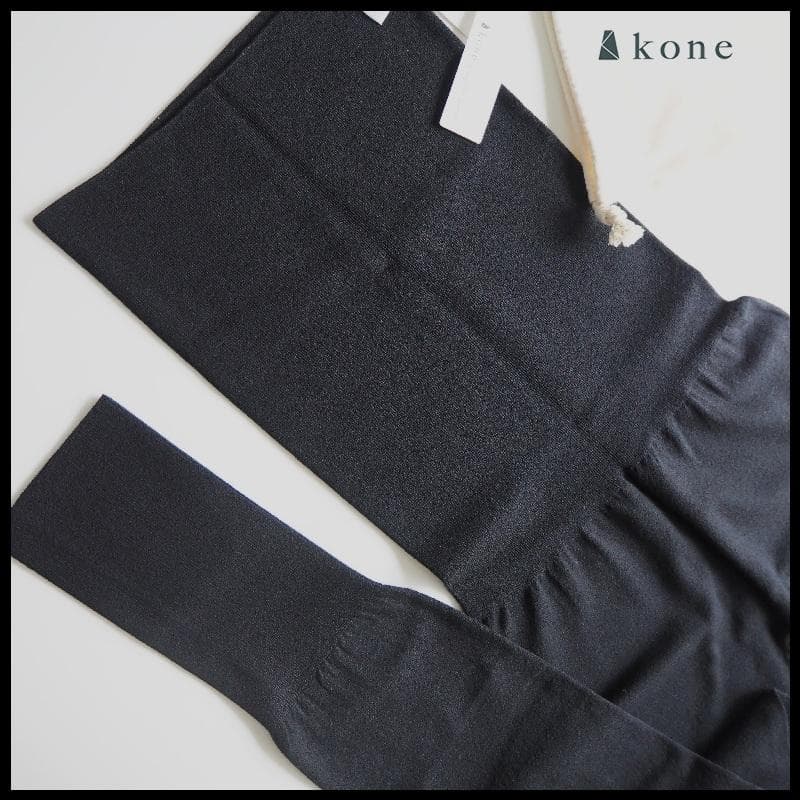 佐藤繊維×早坂香須子コラボ/kone/マユハダインナー 腹巻ロングレギンス