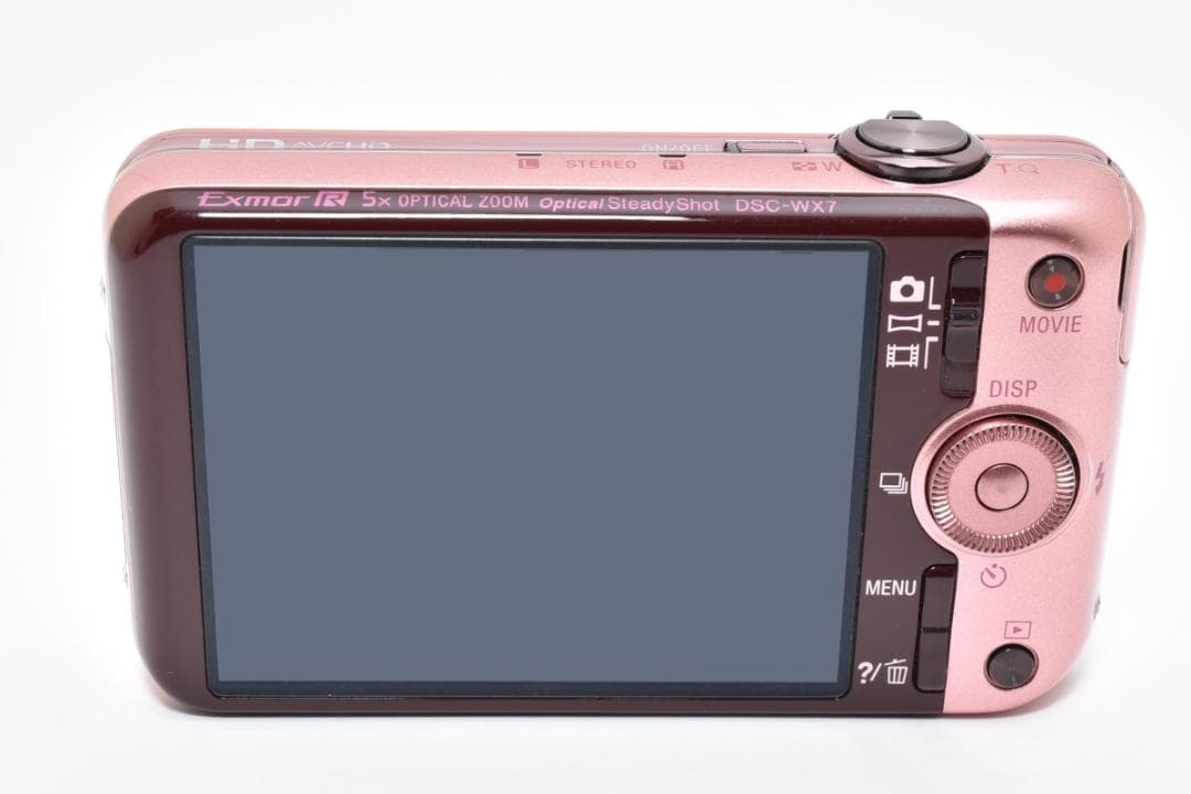 【お値下げ歓迎・美品】SONY Cyber-shot DSC-WX7 ピンク