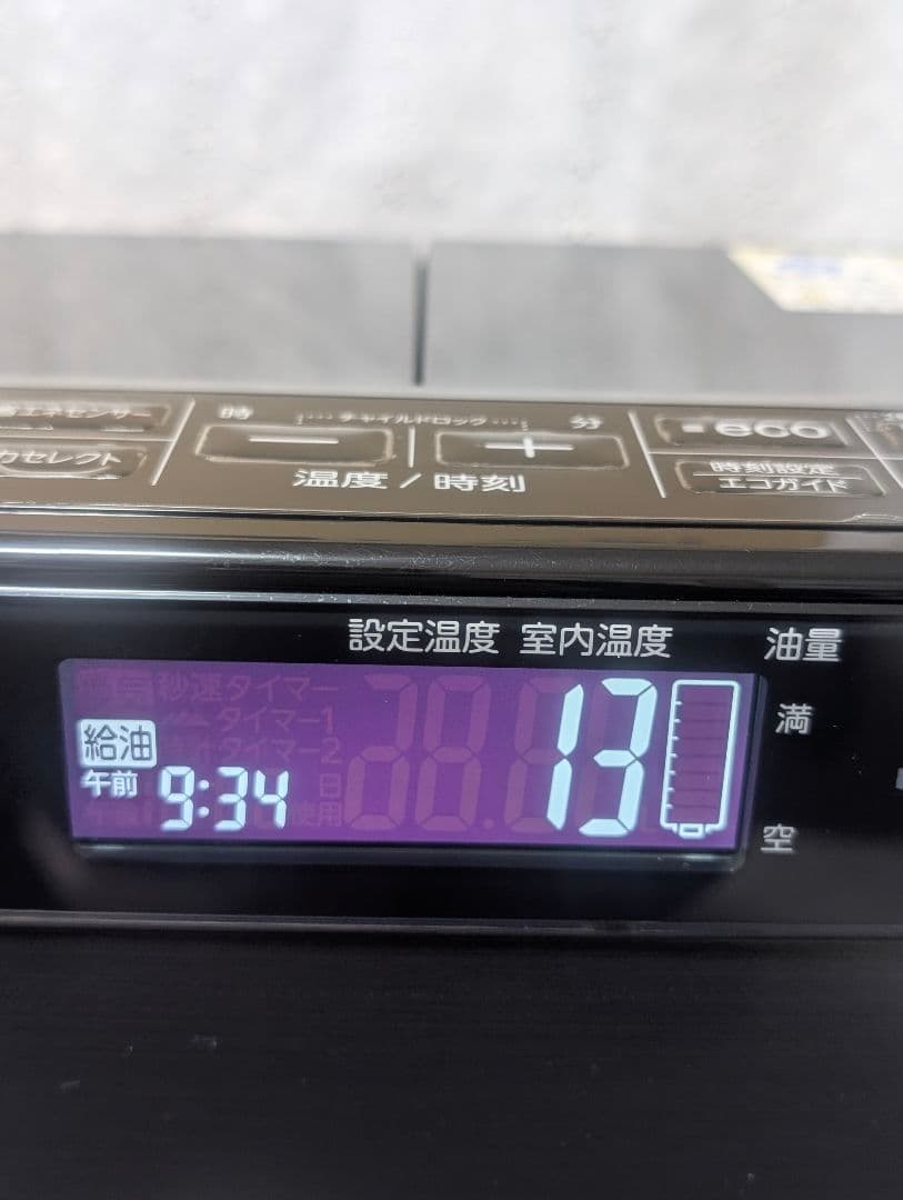 美品！コロナ石油ファンヒーターWZシリーズ「FH-CWZ36BYC（黒色）」