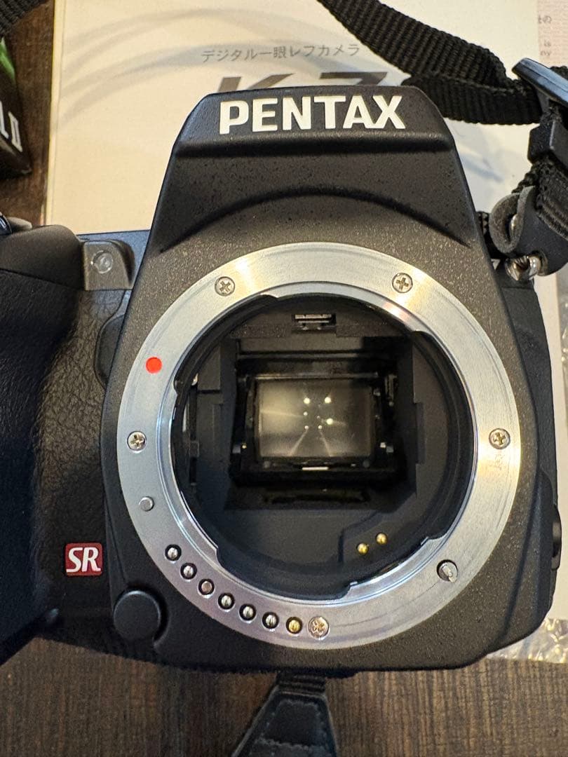 PENTAX K-7 デジタル一眼レフカメラ、レンズ付き、撮影枚数1516枚