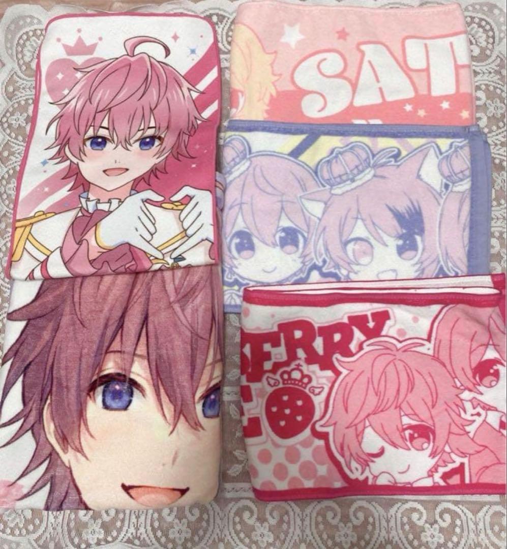 さとみくん マフラータオル グッズ すとぷり フルグラ - メルカリ