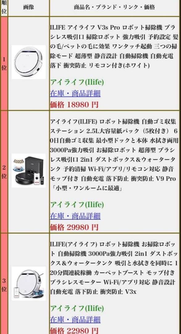 未開封　ＩＬＩＦＥV9pro ロボット掃除機
