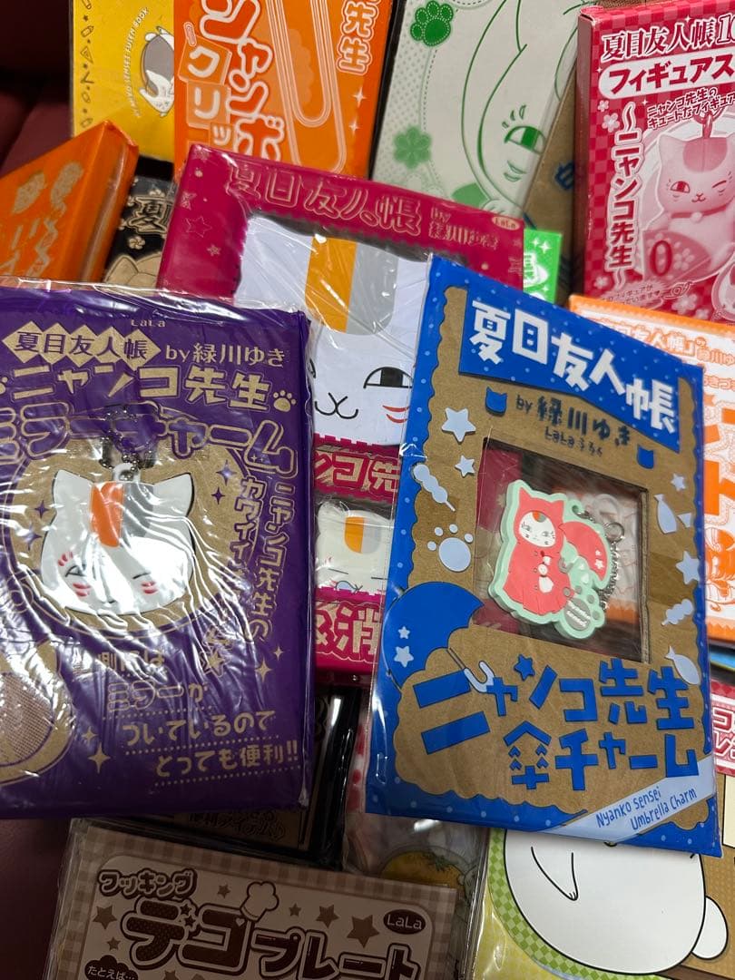 新品50個程！夏目友人帳 付録 ニャンコ先緑川ゆき - メルカリ