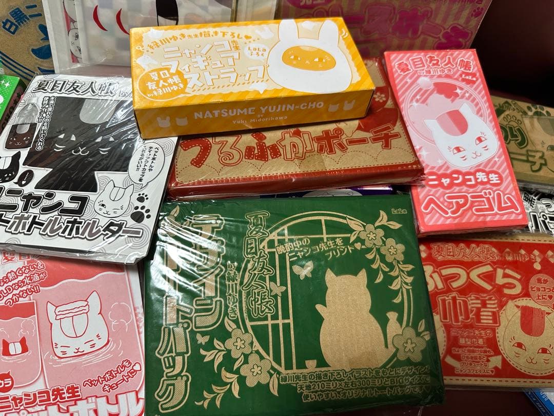 新品50個程！夏目友人帳 付録 ニャンコ先緑川ゆき - メルカリ