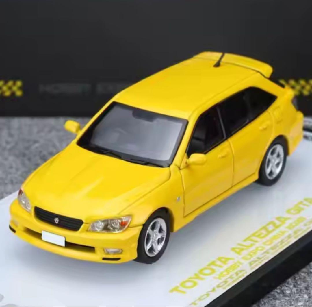 MORTAL 1/64 ALTEZZA GITA アルテッツァ ジータ イエロー MORTAL 1/64 TOYOTA ALTEZZA GITA アルテッツァ ジータ イエロー