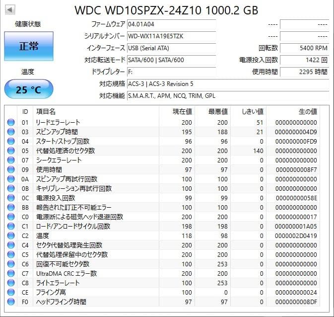 ✨4個セット✨HDD 1000GB✨大容量1TB✨2.5インチ✨07-02