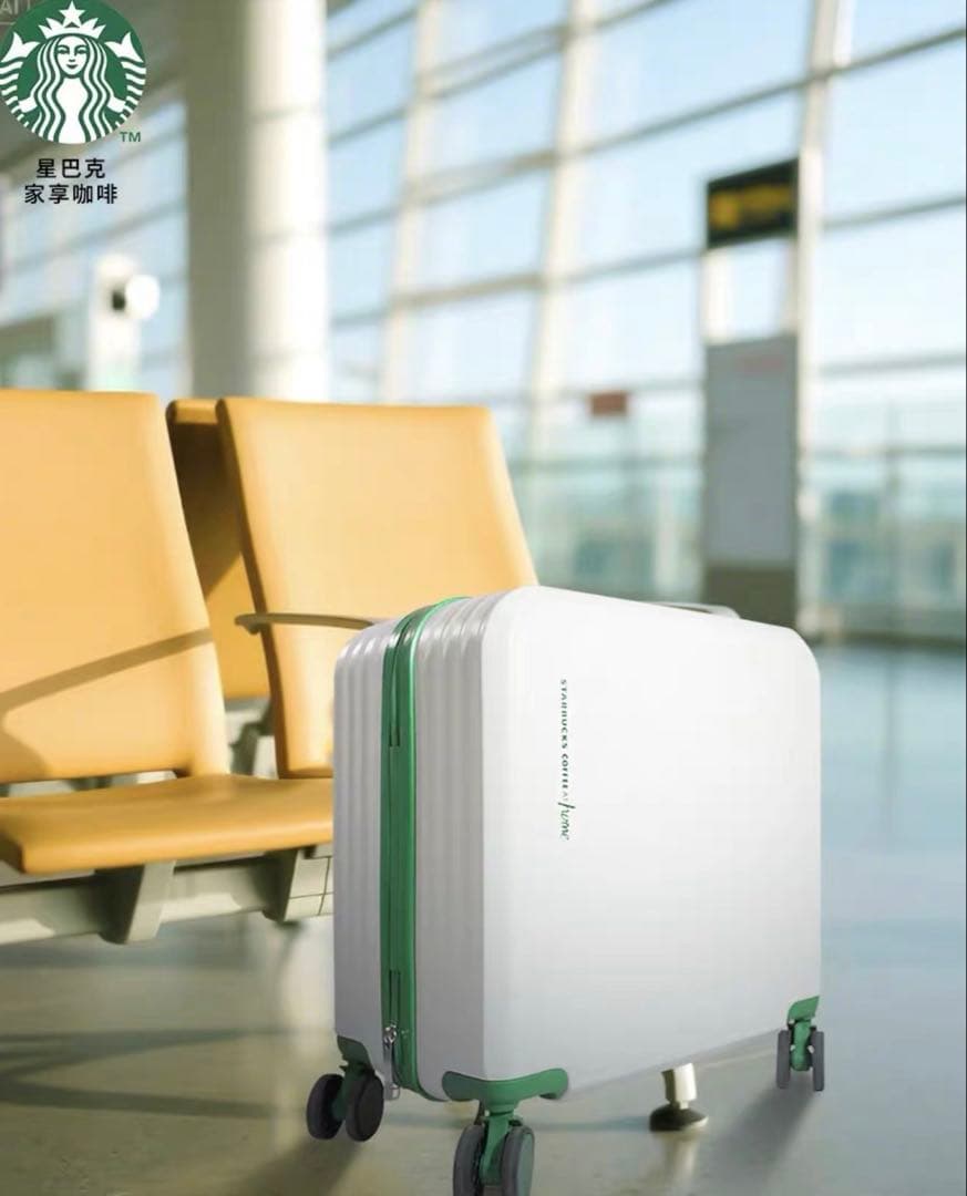 Starbucks キャリーカート ホワイト/グリーン Starbucks キャリーカート ホワイト/グリーン｜Yahoo!フリマ（旧PayPay