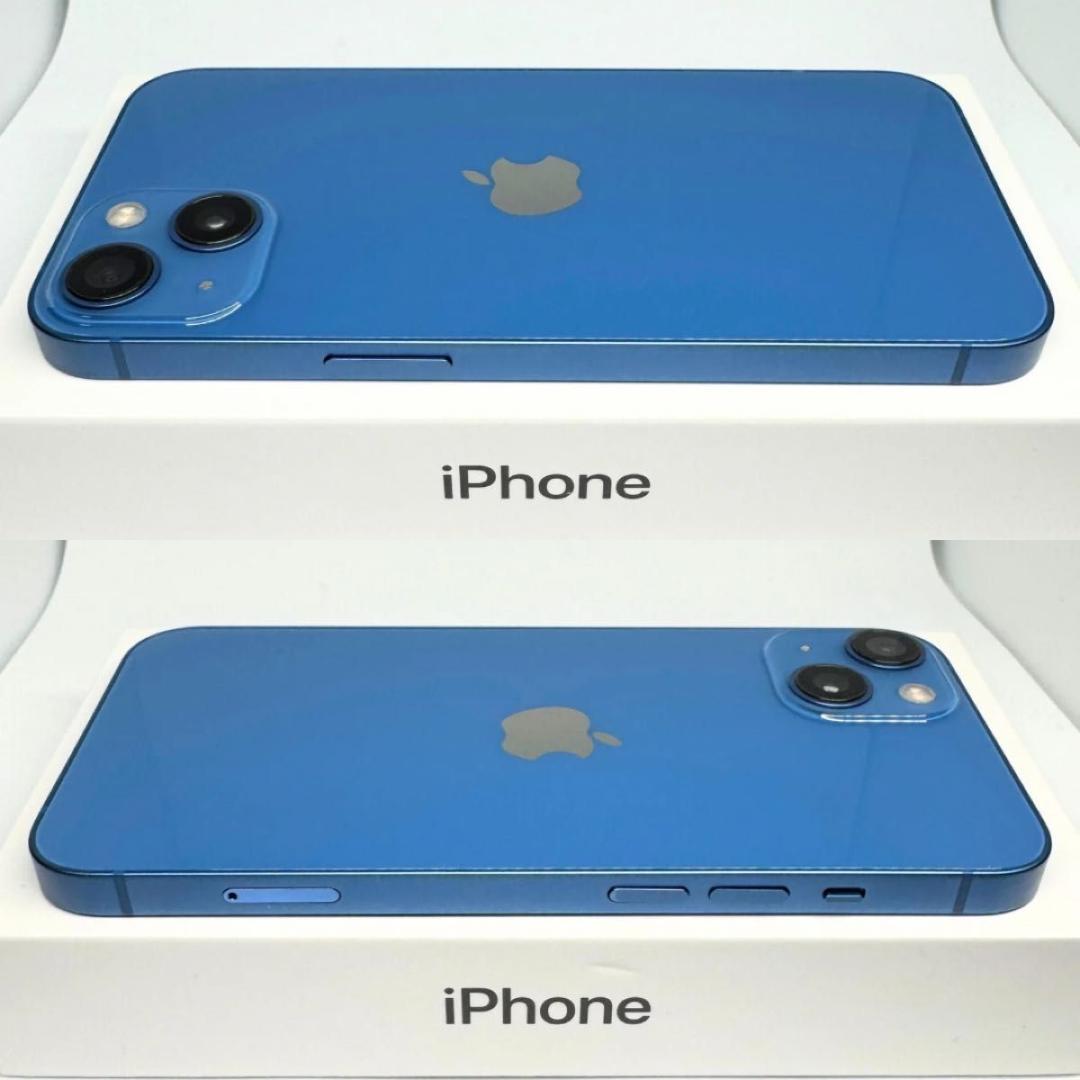 iPhone13 256GB バッテリー新品 SIMフリー ブルー - メルカリ