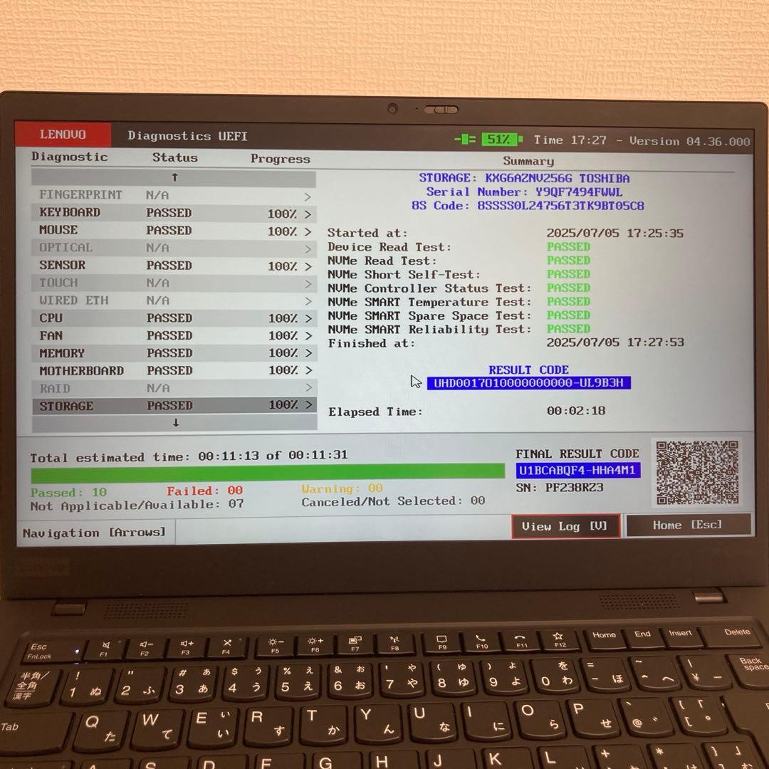 ThinkPad X1 Carbon Gen8 2020年