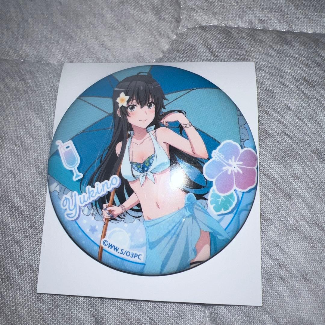 俺ガイル 雪ノ下雪乃 由比ヶ浜結衣 缶バッジ - メルカリ