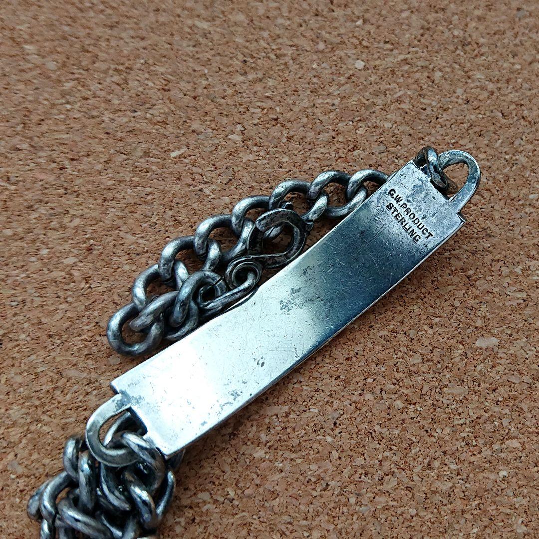 WW2 1940s IDブレスレット sterling シルバー スイートハート - メルカリ