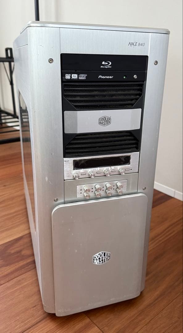 Cooler Master ATCS 840 アルミ製　シルバー PCケース
