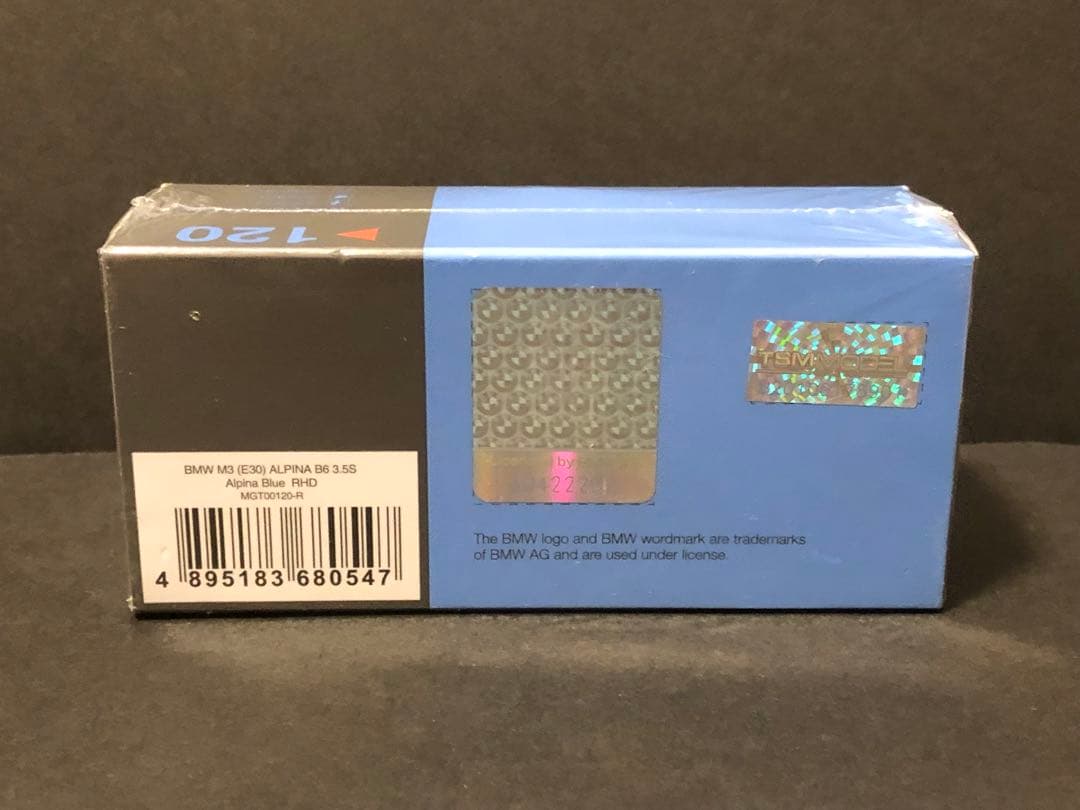 MINI GT 1/64 BMW M3 E30 ALPINA B6 3.5S 右