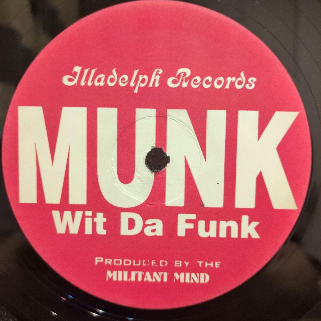名盤！ MUNK WIT DA FUNK 12インチシングルレコード - メルカリ