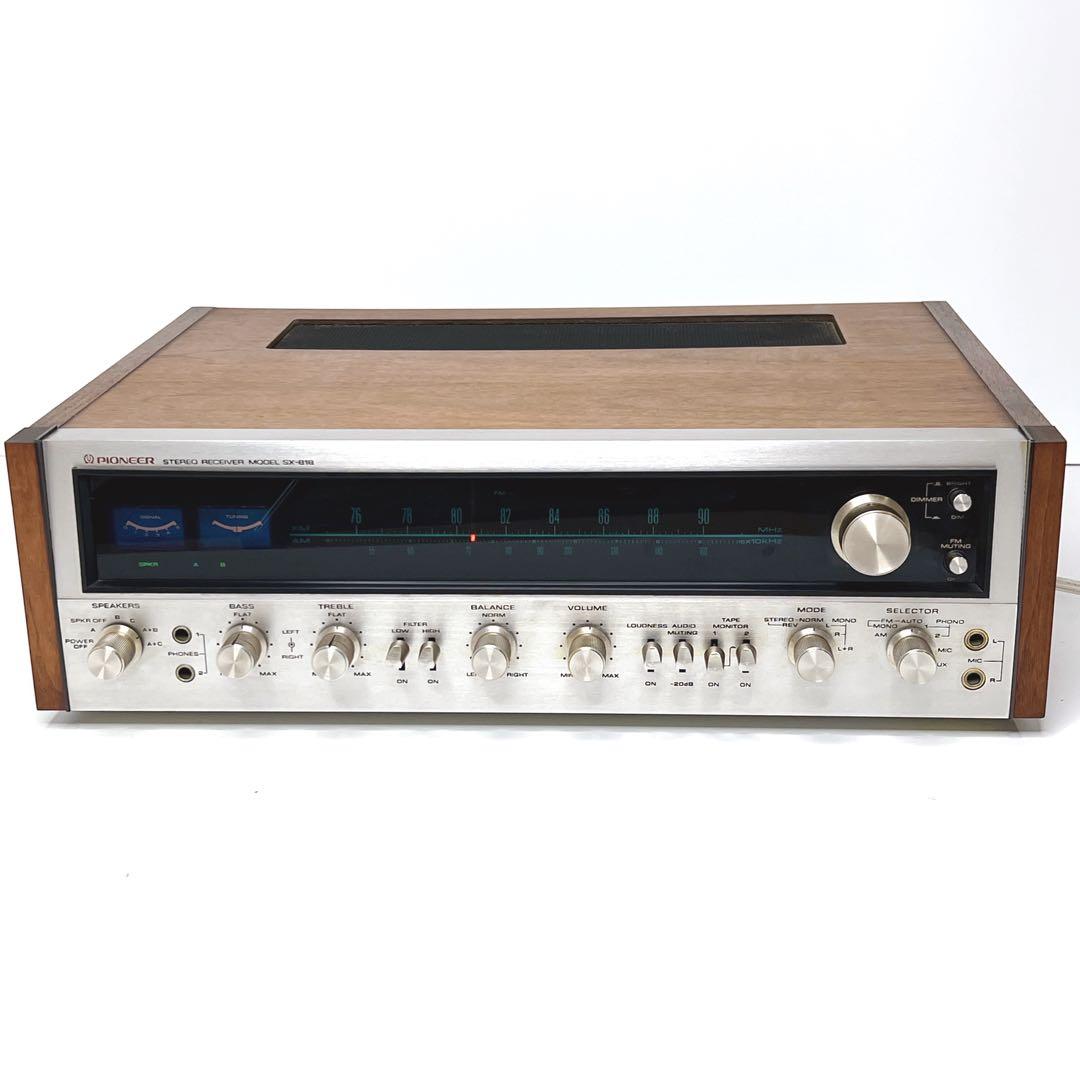 【稀少】 Pioneer SX-818 ステレオレシーバー プリメインアンプ