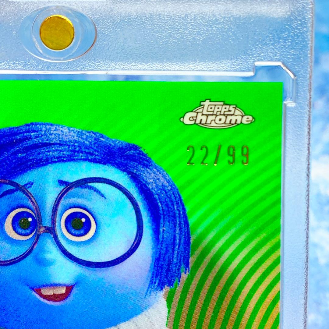 99シリ【カナシミ】直筆サイン インサイドヘッド TOPPS Disney - メルカリ