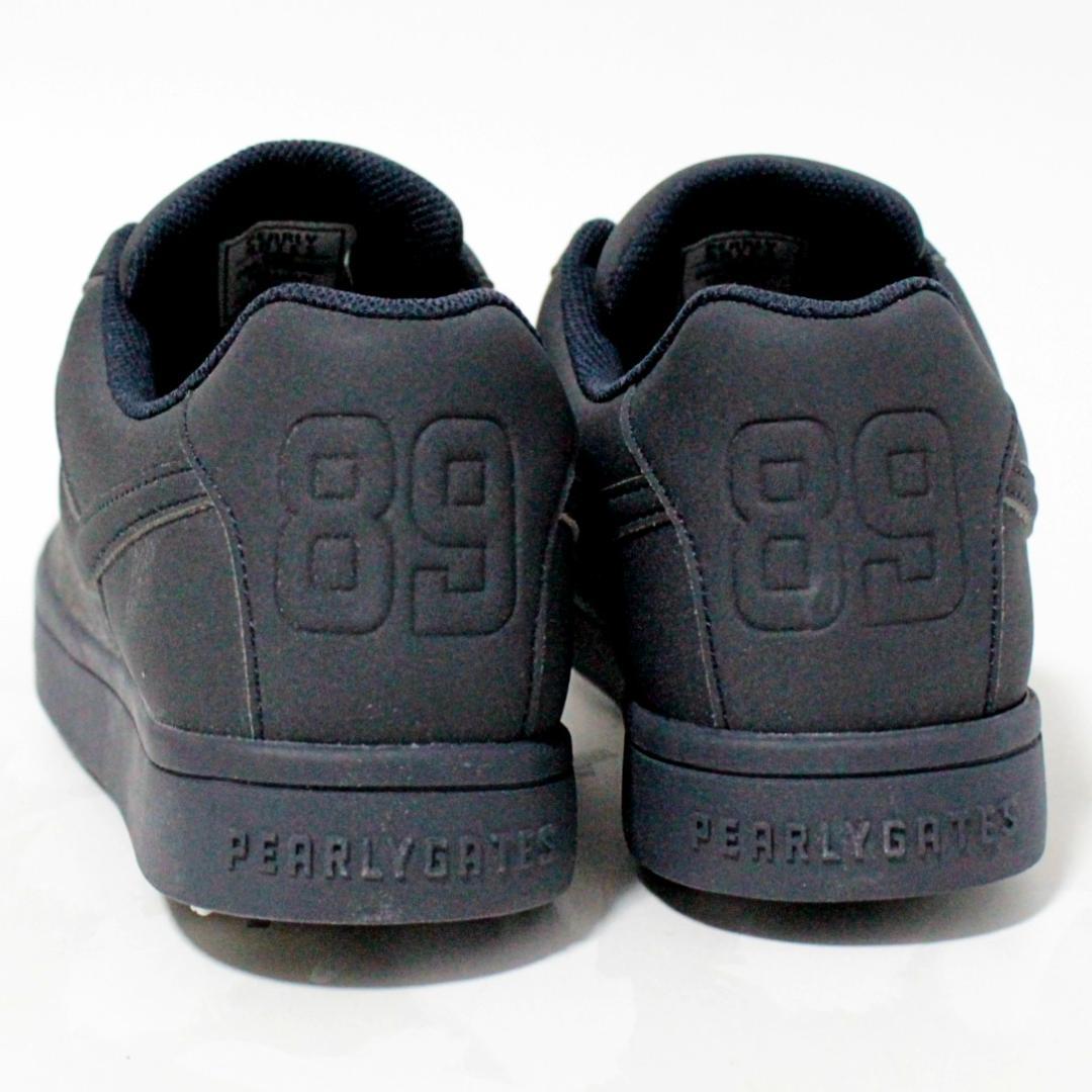 新品箱付 パーリーゲイツ ローカットソフトスパイクゴルフシューズ 23.5cm