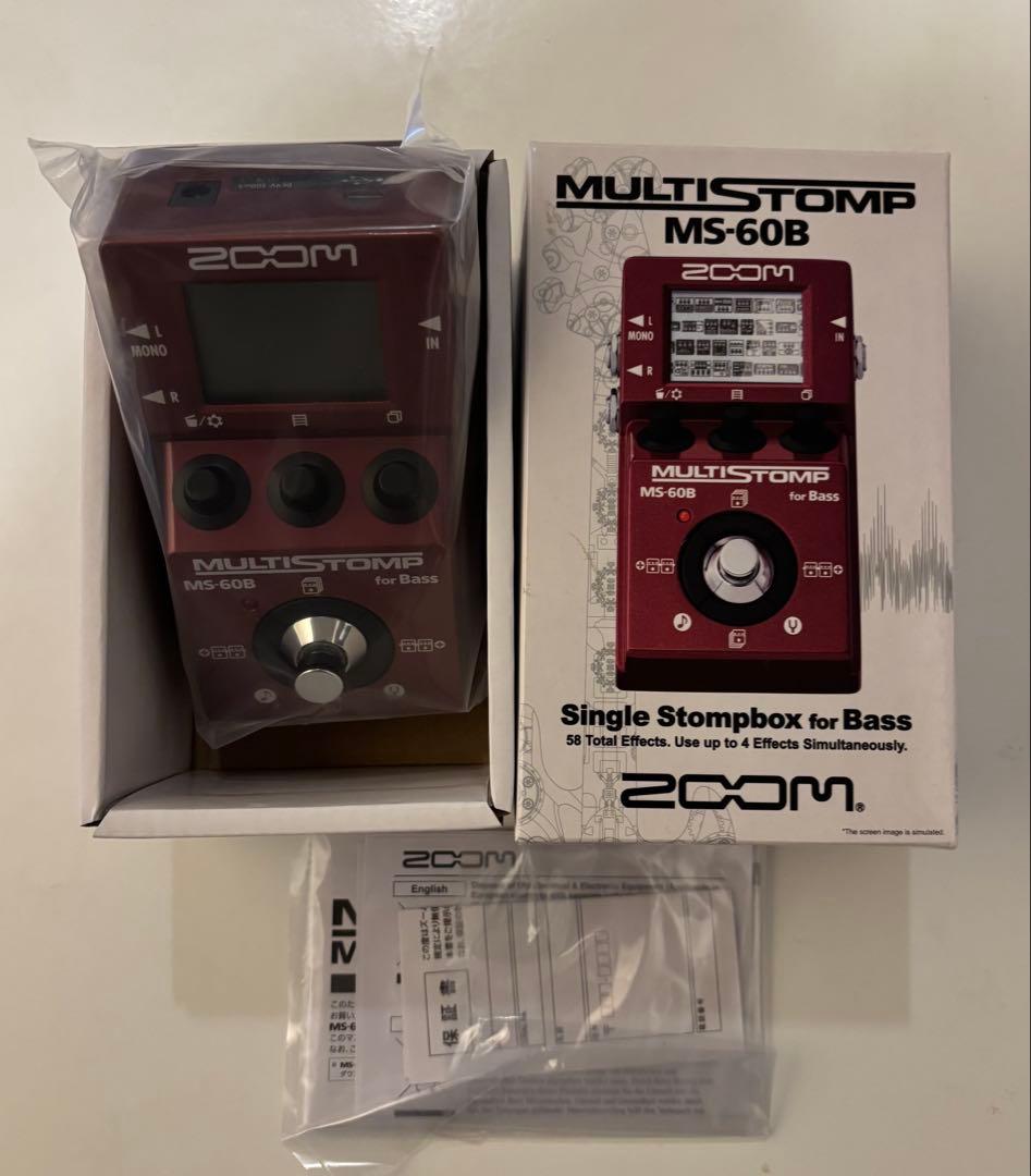 ZOOM MS-60B ベースエフェクター　新品未開封 MS-60B MultiStomp Bass Pedal | ZOOM