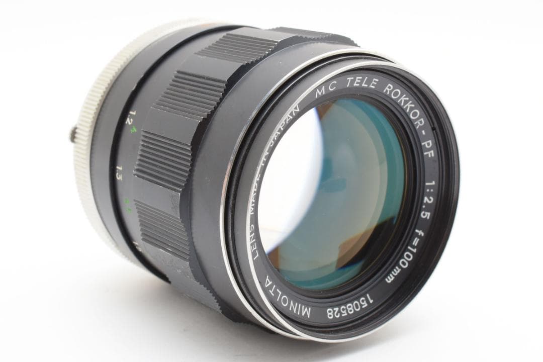 ミノルタ MC Tele ROKKOR-PF 100mm F2.5 カメラレンズ