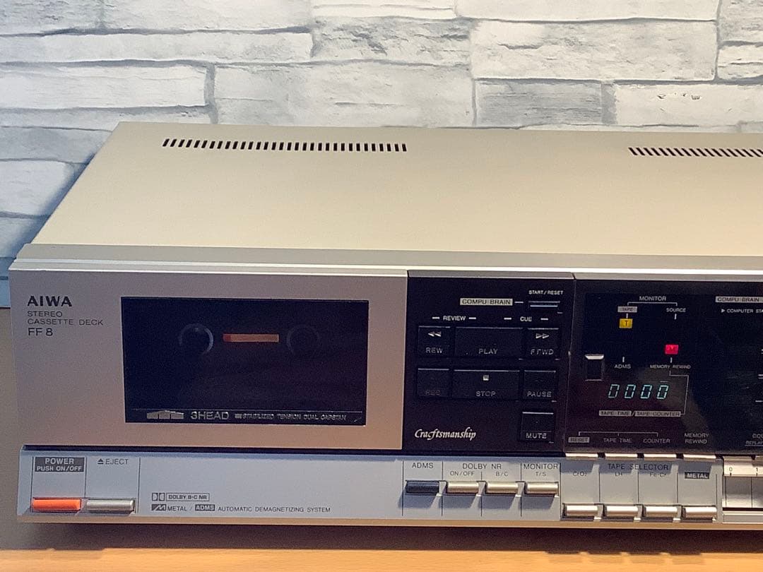 週末値下【ジャンク】AIWA FF8カセットデッキ