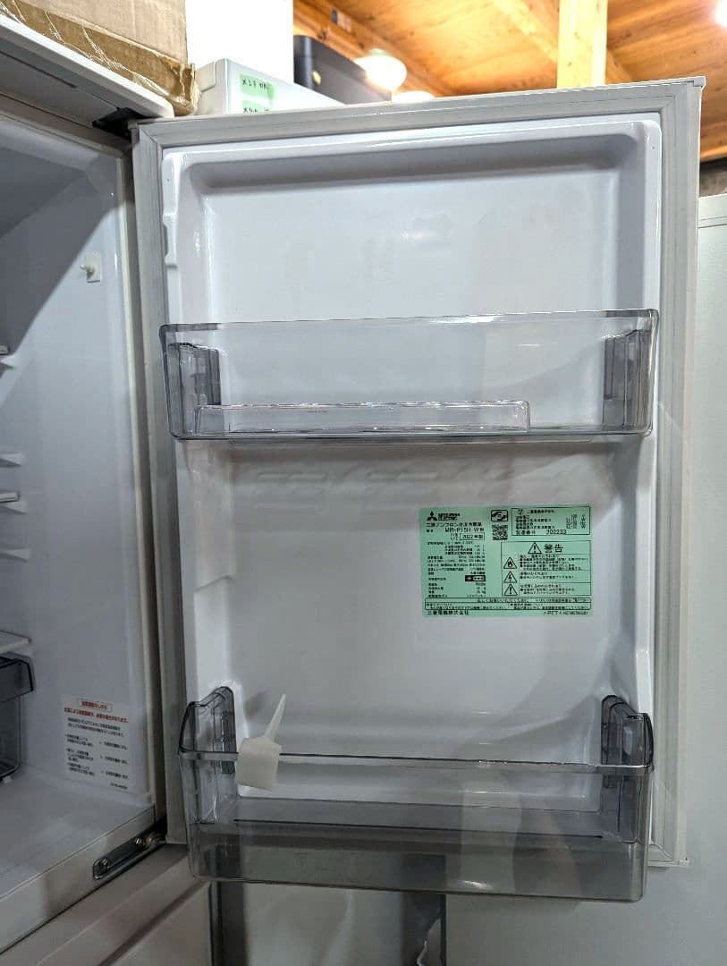 【三菱】MITSUBISHI　冷蔵庫　2ドア　2022年製　146L ホワイト