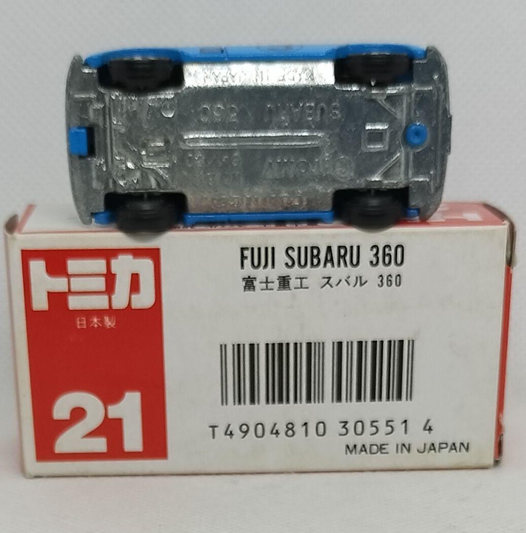 《赤箱トミカ21-4-37》スバル360【ゼロクラフト特注】未使用超美品