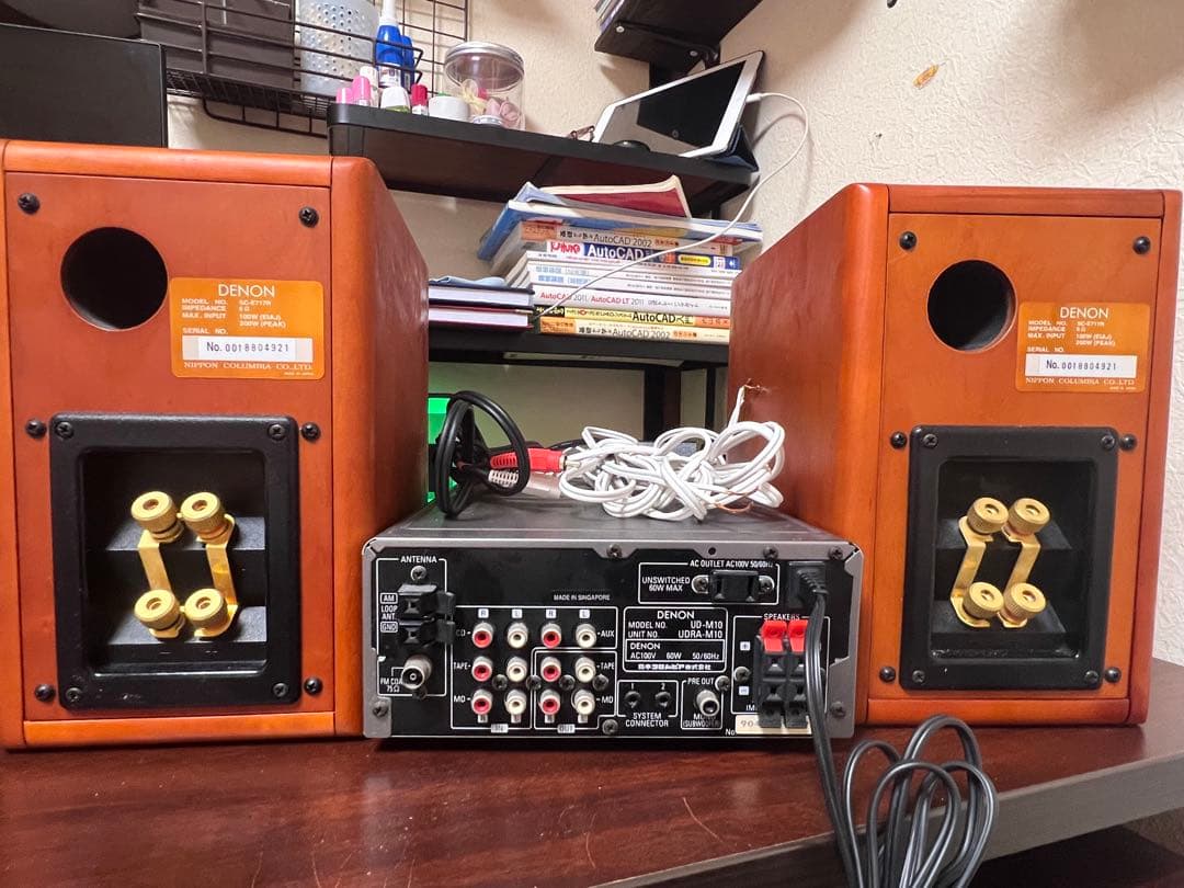 DENON ミニコンポ 2ウェイスピーカー