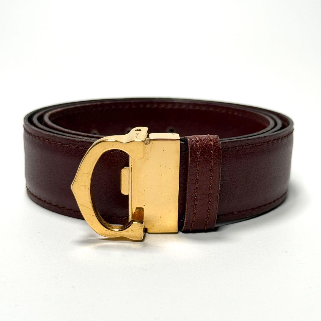 Cartier カルティエ　マストライン　ベルト　メンズ　W79-87cm Cartier カルティエ マストライン ベルト メンズ W79-87cm - メルカリ