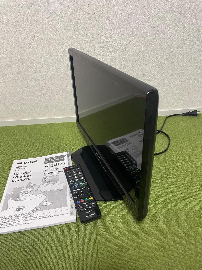 SHARP 液晶テレビ 19V型 LC-19K20 ディスプレイ モニター