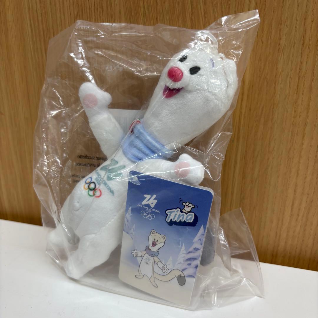新品】Tina ぬいぐるみ マスコット ミラノ・コルティナ 2026 - メルカリ