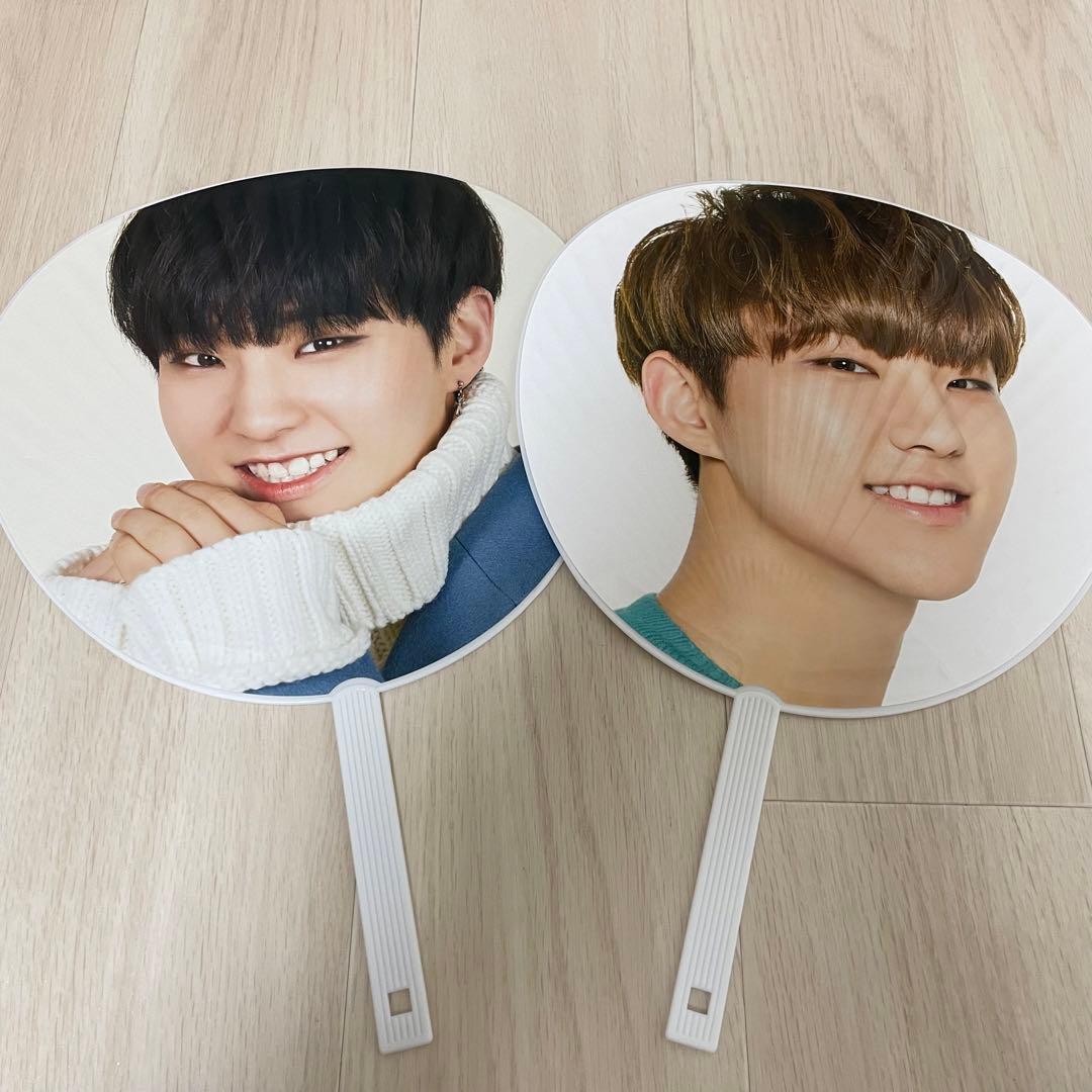 seventeen セブチ ホシ HOSHI うちわ 団扇 セット - メルカリ