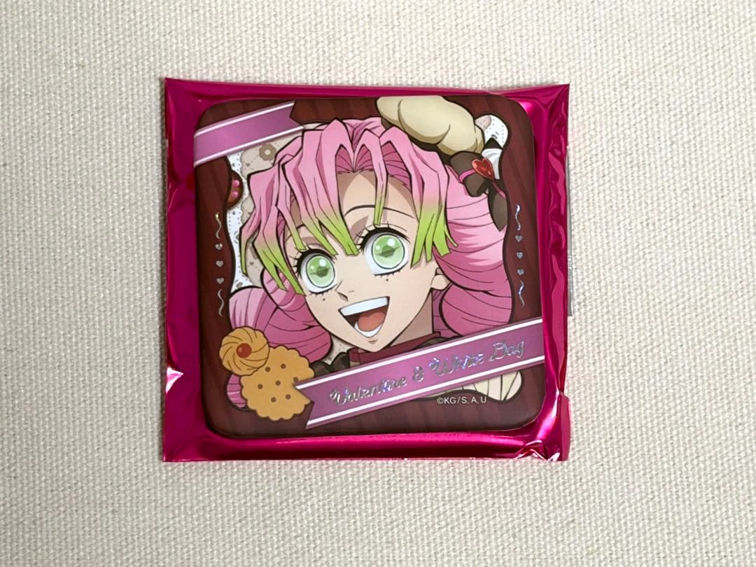 鬼滅の刃 バレンタイン＆ホワイトデー 2026 ギフト缶バッジ 甘露寺蜜璃